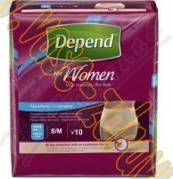 Depend Normal S/M kalhotky navlkac pro eny 10 ks v balen   DEP 1972561