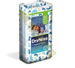 Huggies Dry Nites Medium Boys plenkov kalhotky 17-30kg 10ks DEP 2141201 (88000)