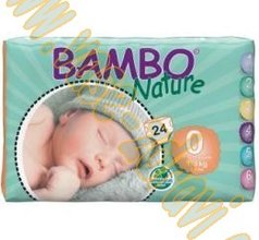 Bambo nature Premature 1-3 kg 24 ks v balen