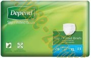 Depend Slip Normal XL kalhotky zalepovac 15 ks v balen DEP 1733251